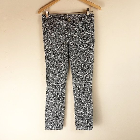 Anthropologie Bowery Pineapple Print Trousers - Picture 4 of 8